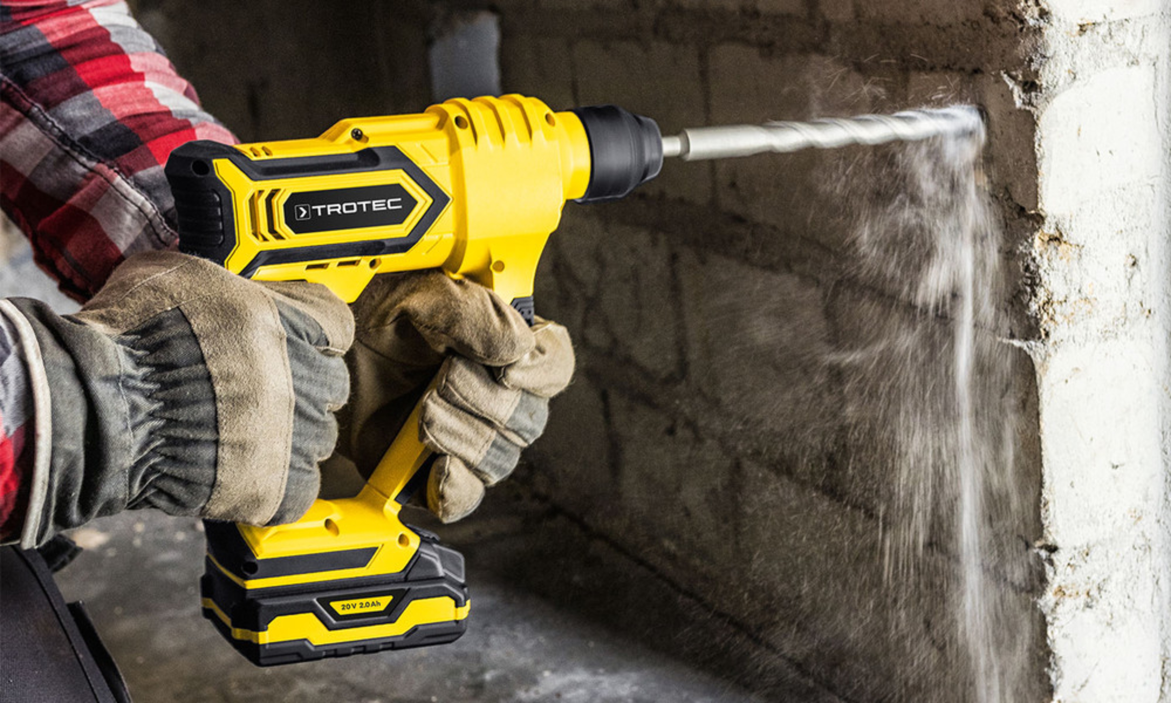 Rotomartillo inalámbrico PRDS 10-20V | Trotec